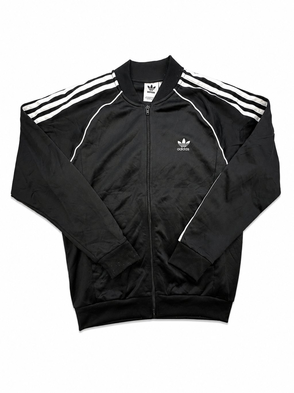 Adidas black zip up jacket