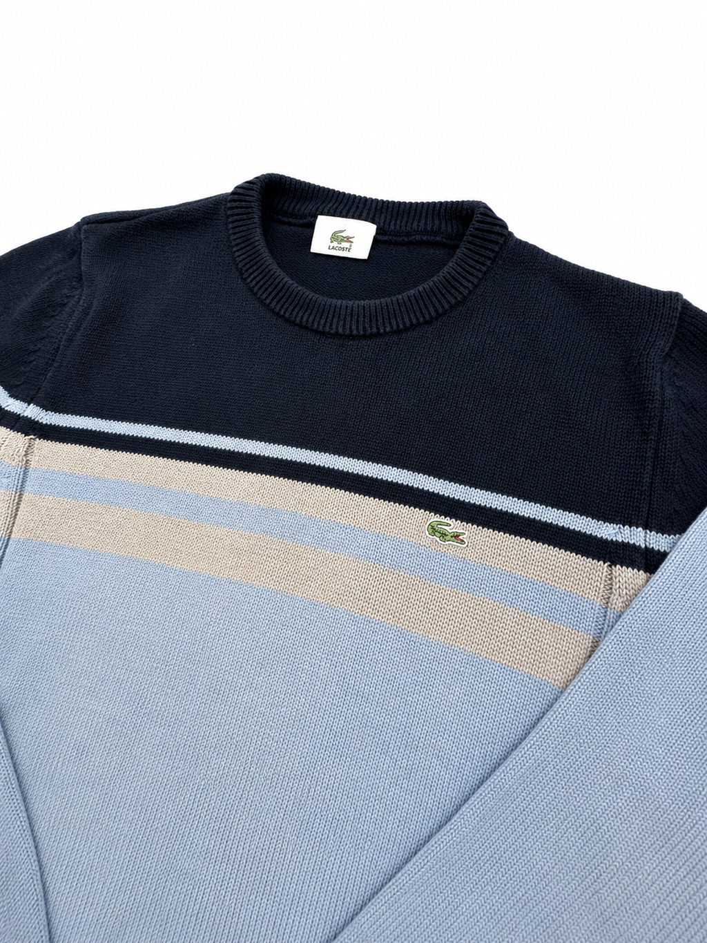 Lacoste blue sweater