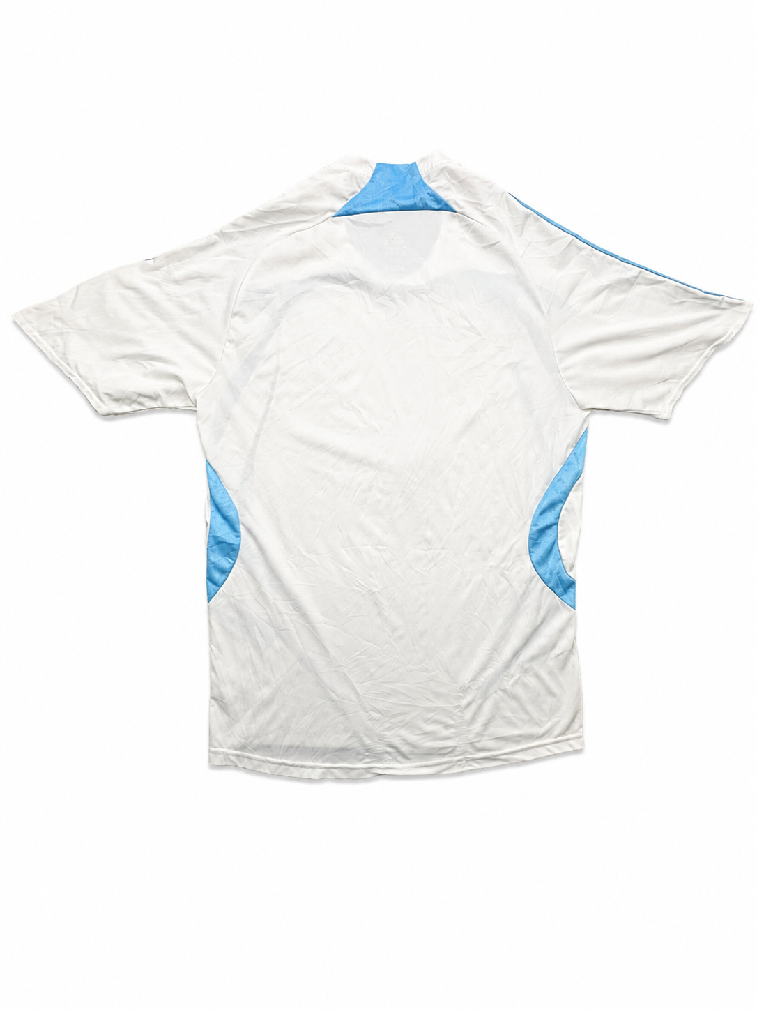 Adidas white/blue marseille shirt