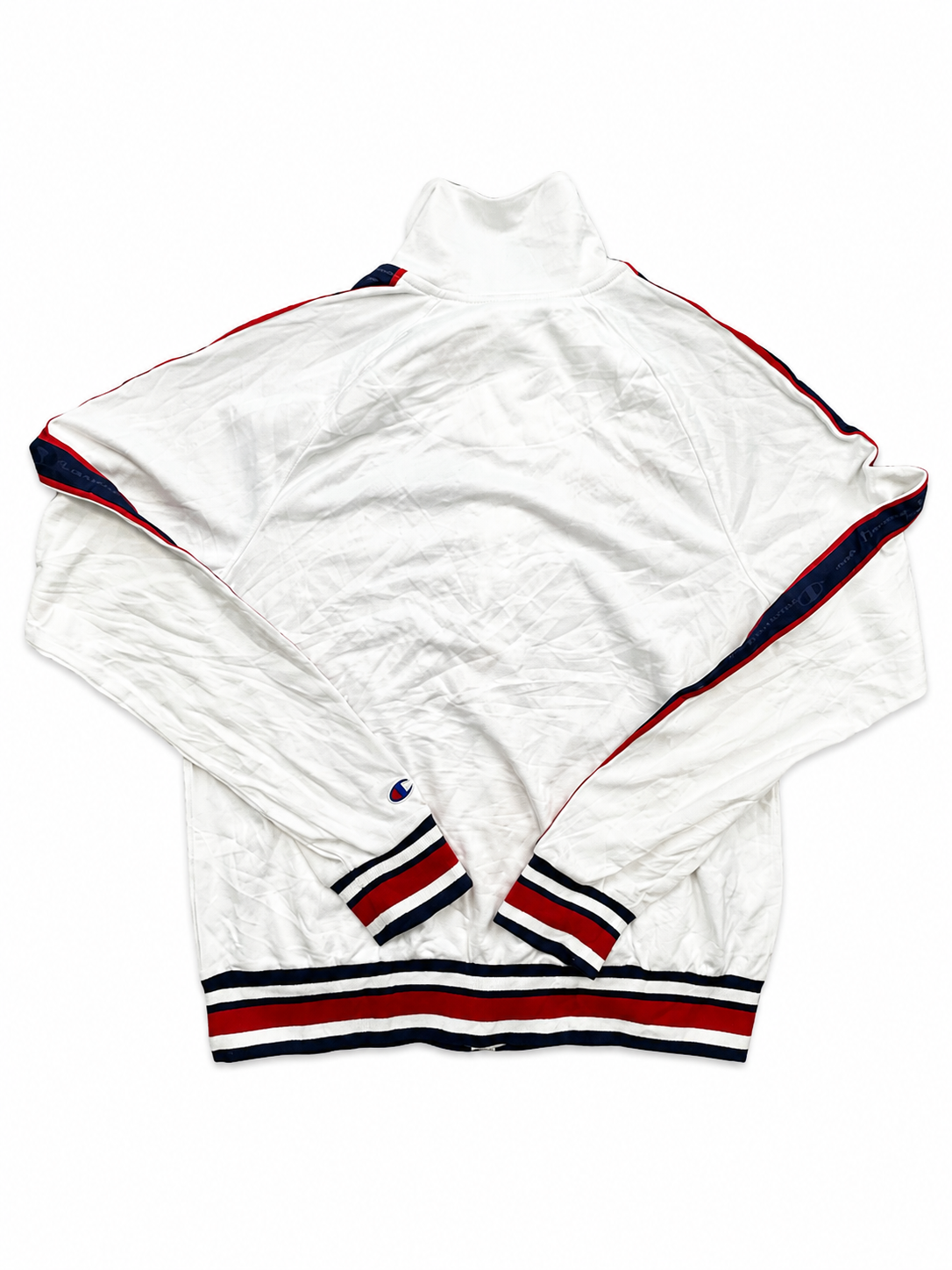 Champion white zip up jacket