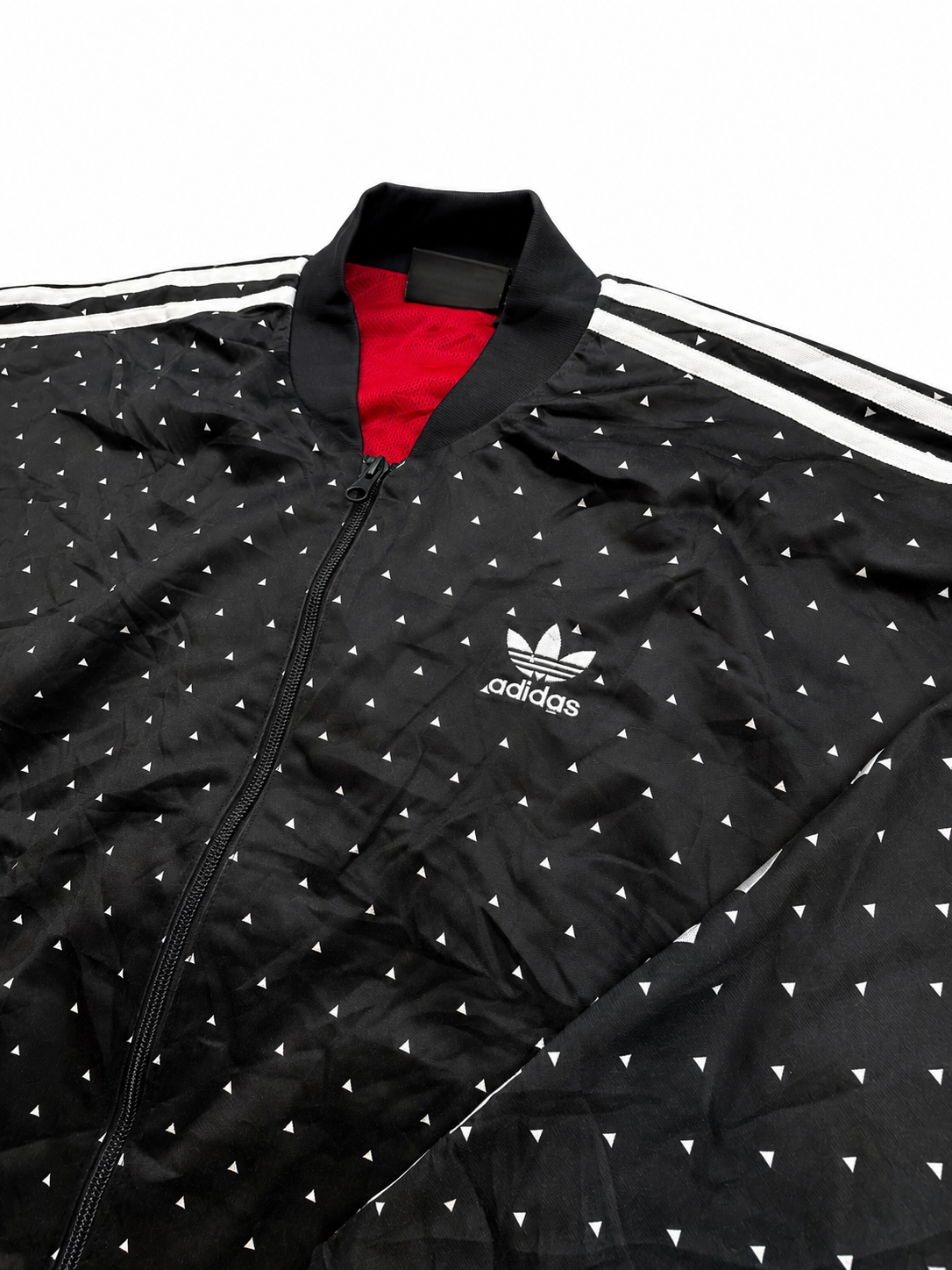 Adidas black pharell williams zip up jacket