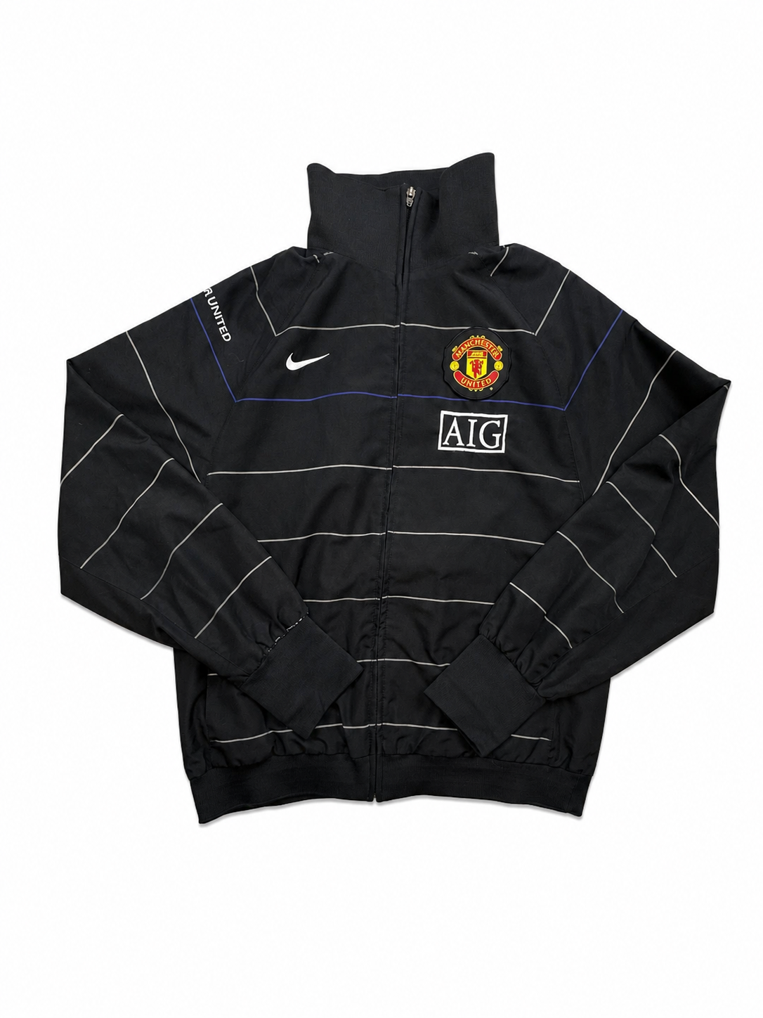 Nike black Man united tracksuit