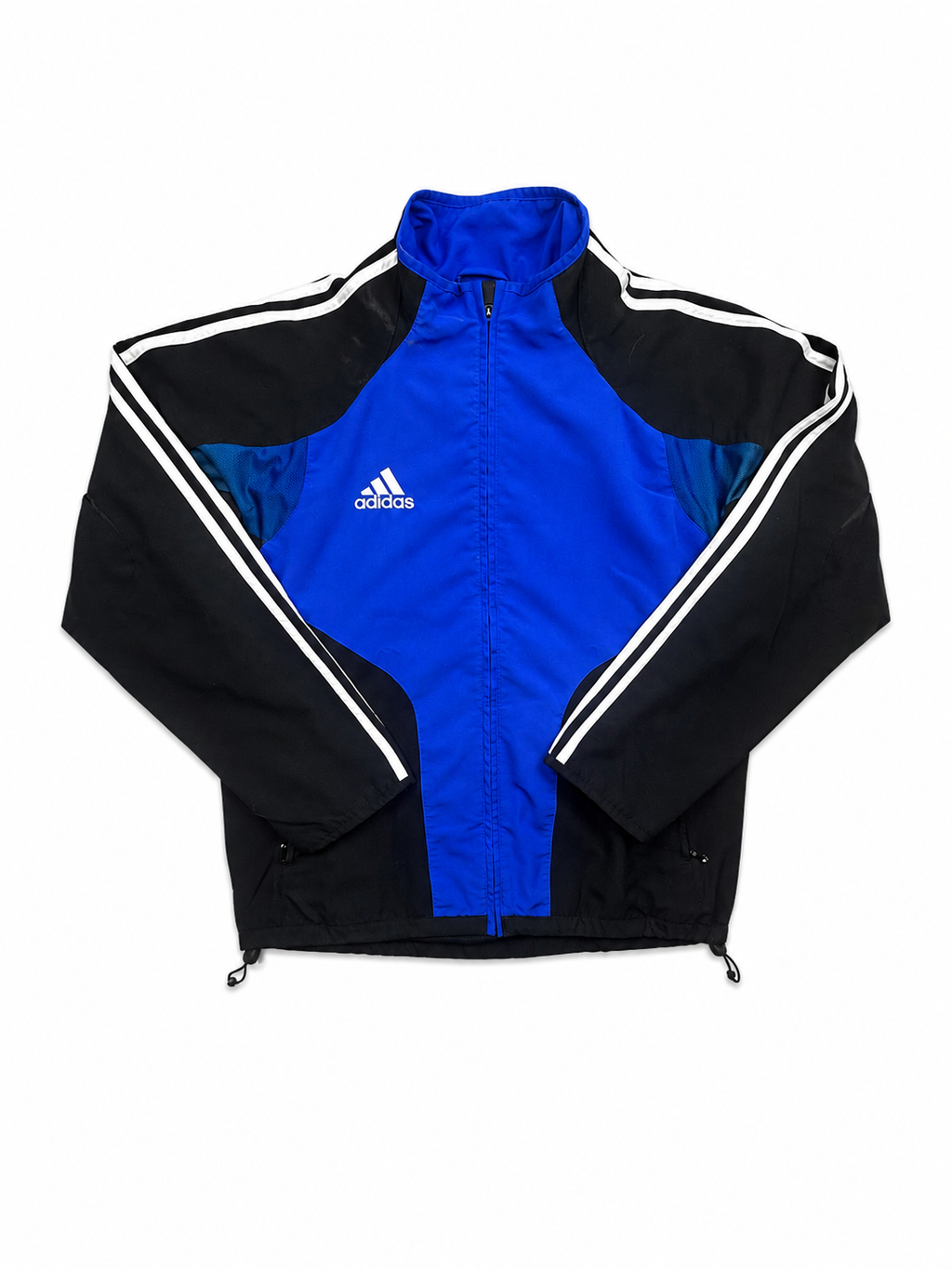 Adidas black/blue tracksuit