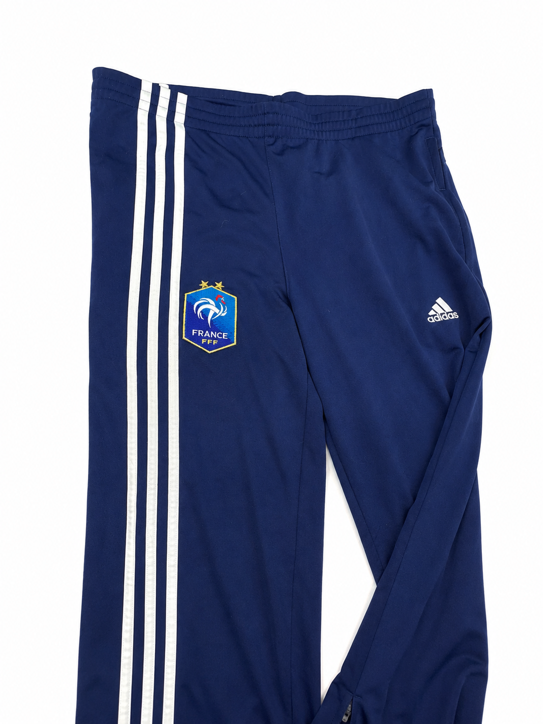 Adidas blue France trackpants