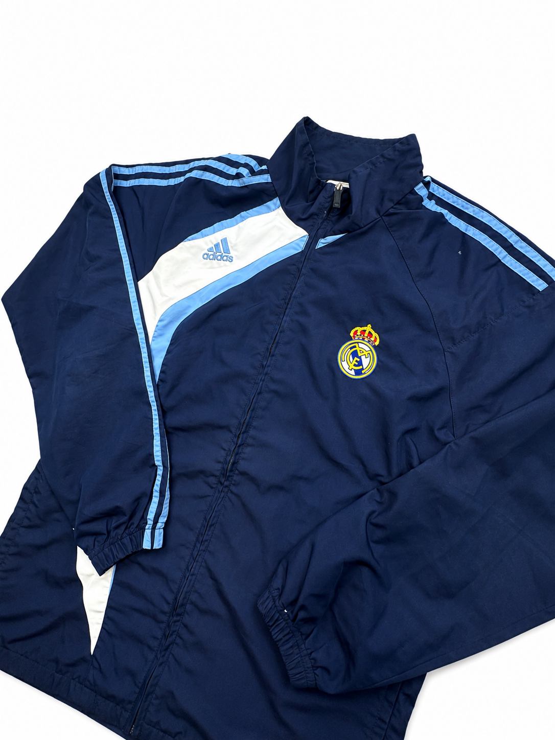 Adidas blue real madrid jacket