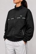 Lacoste black zip up jacket
