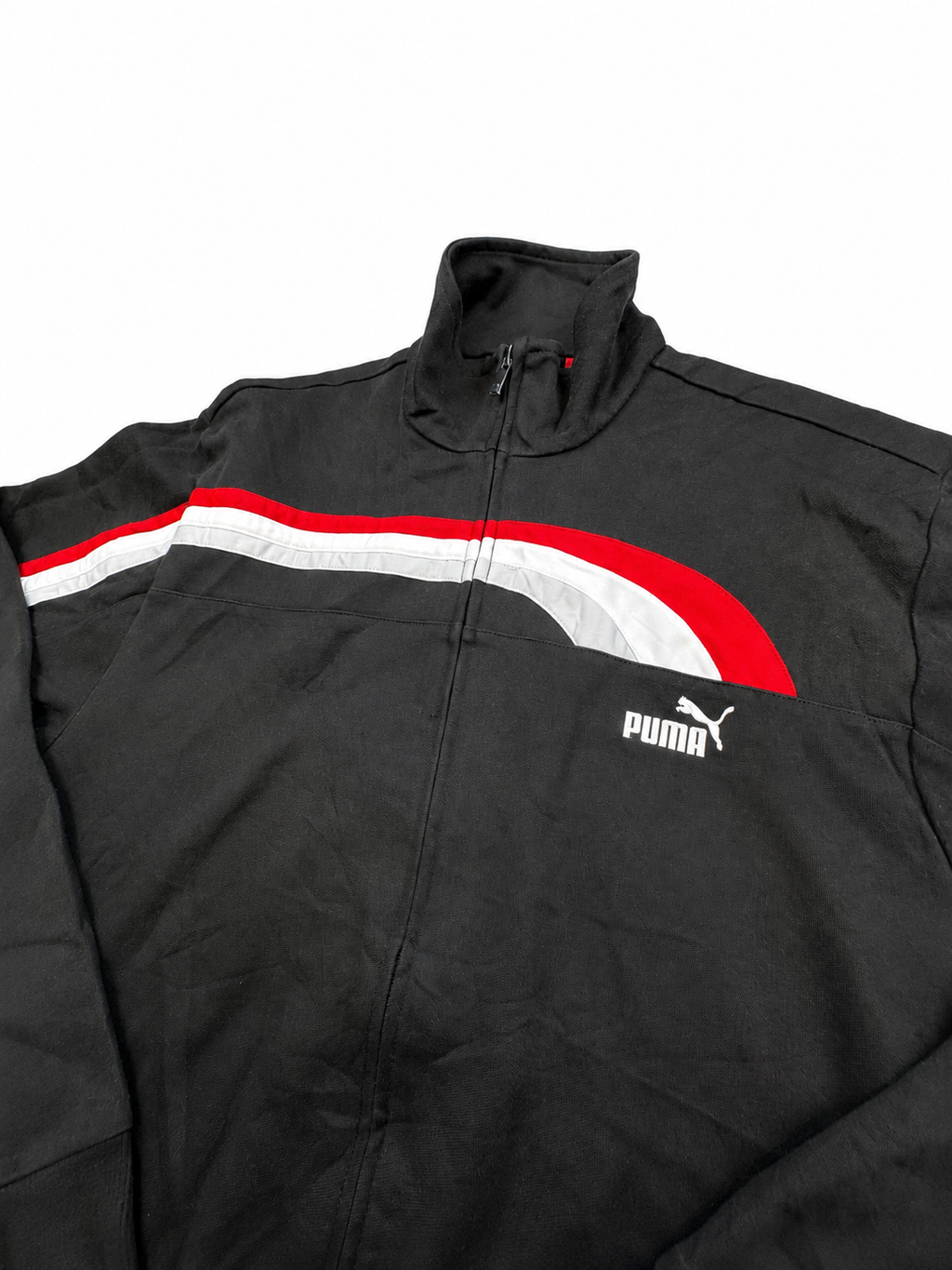 Puma black zip up jacket