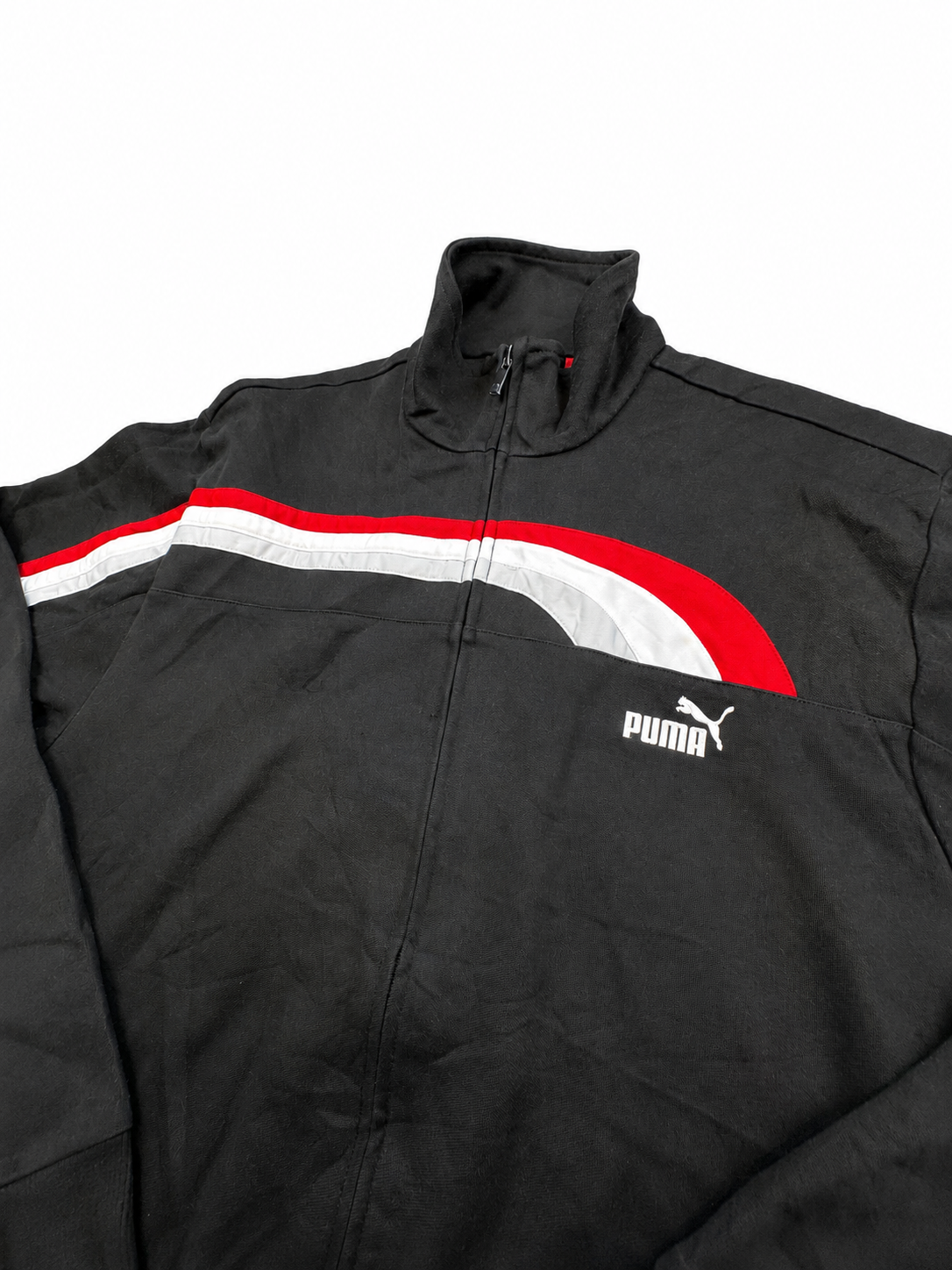 Puma black zip up jacket