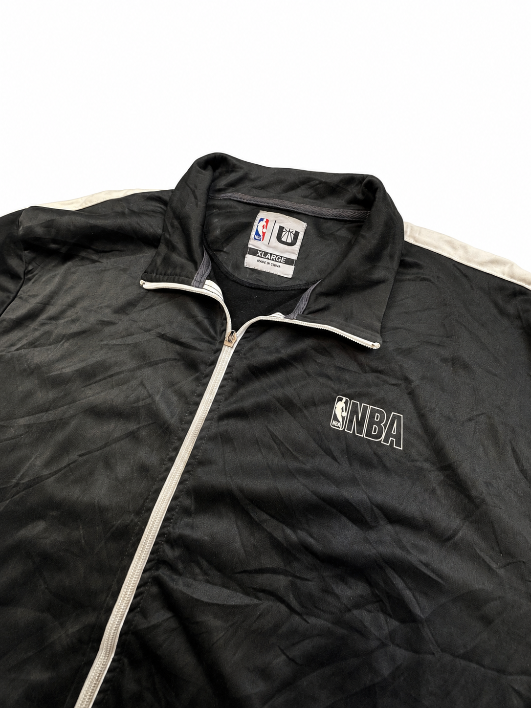 NBA black zip up jacket