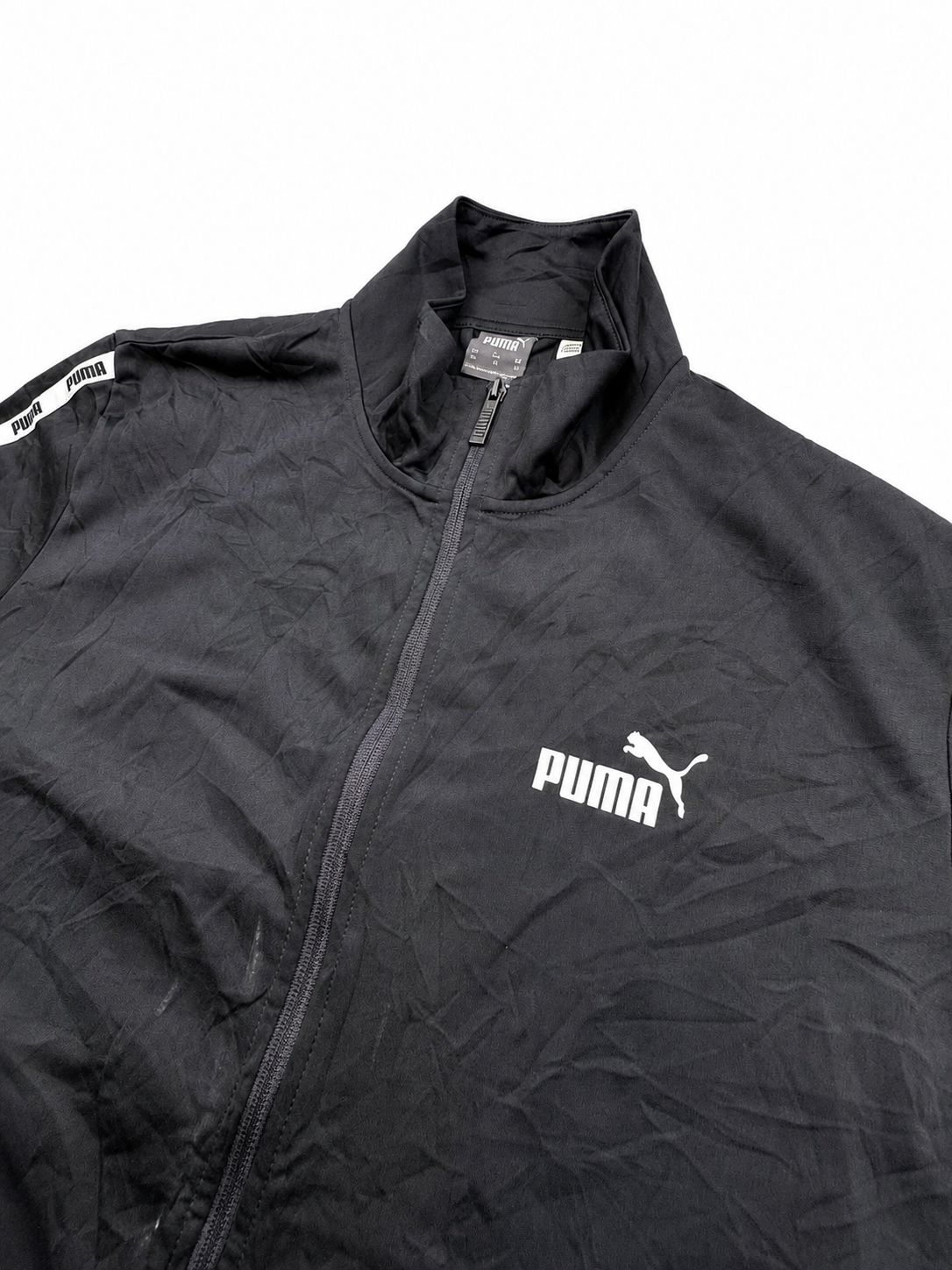 Puma black zip up jacket