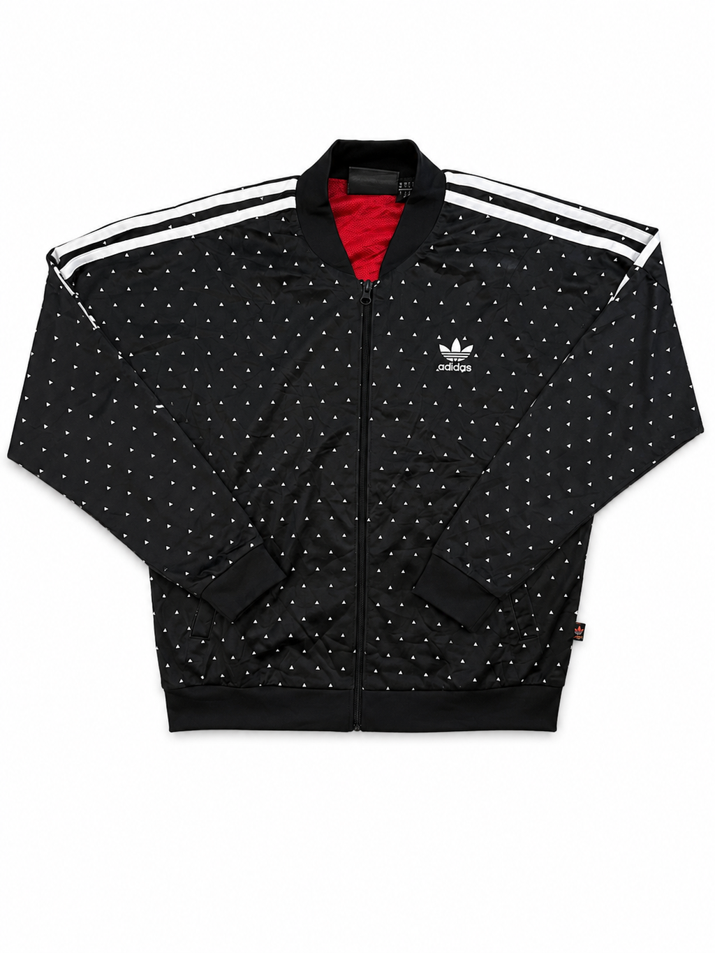 Adidas black pharell williams zip up jacket