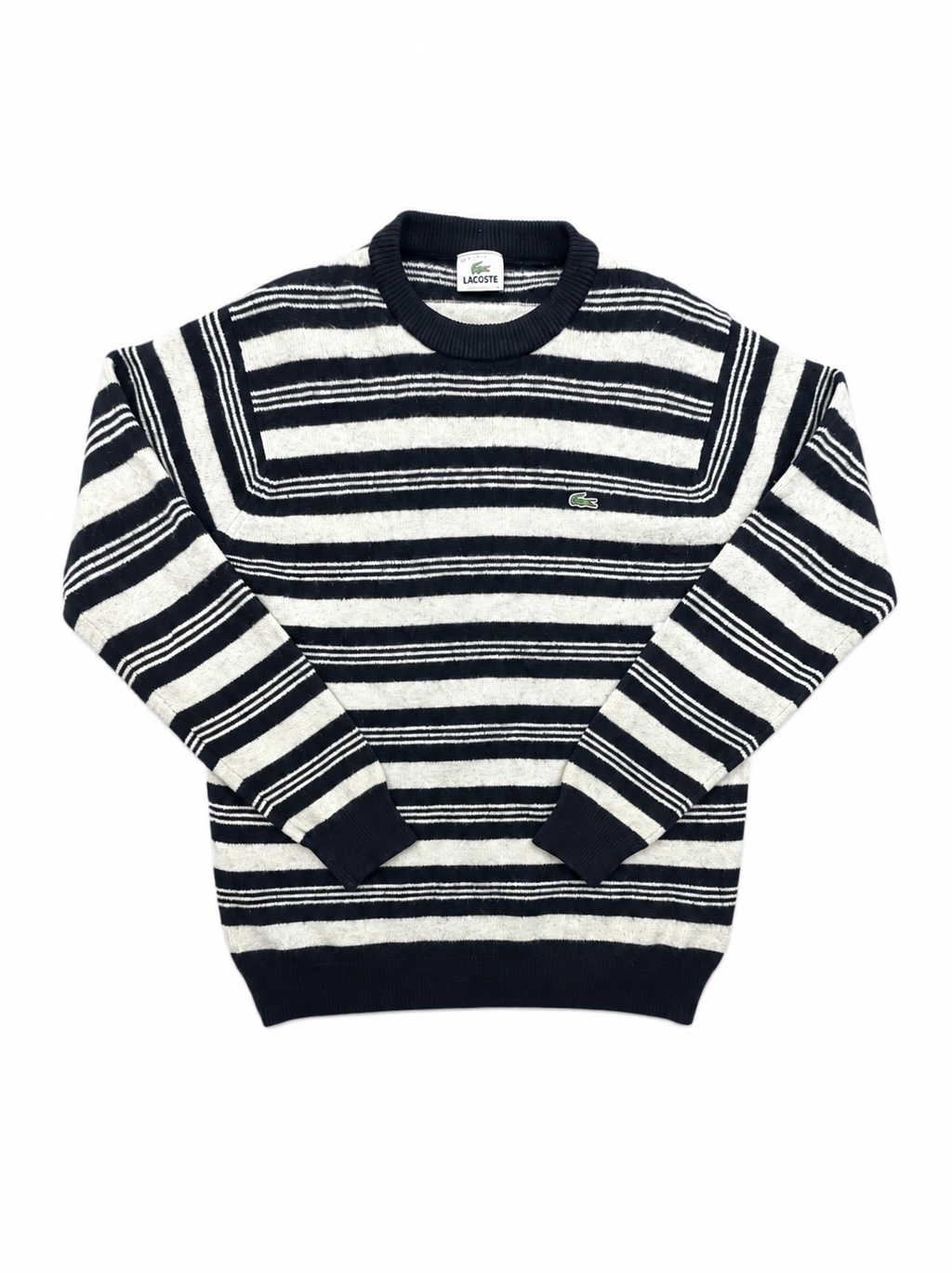 Lacoste black/white sweater