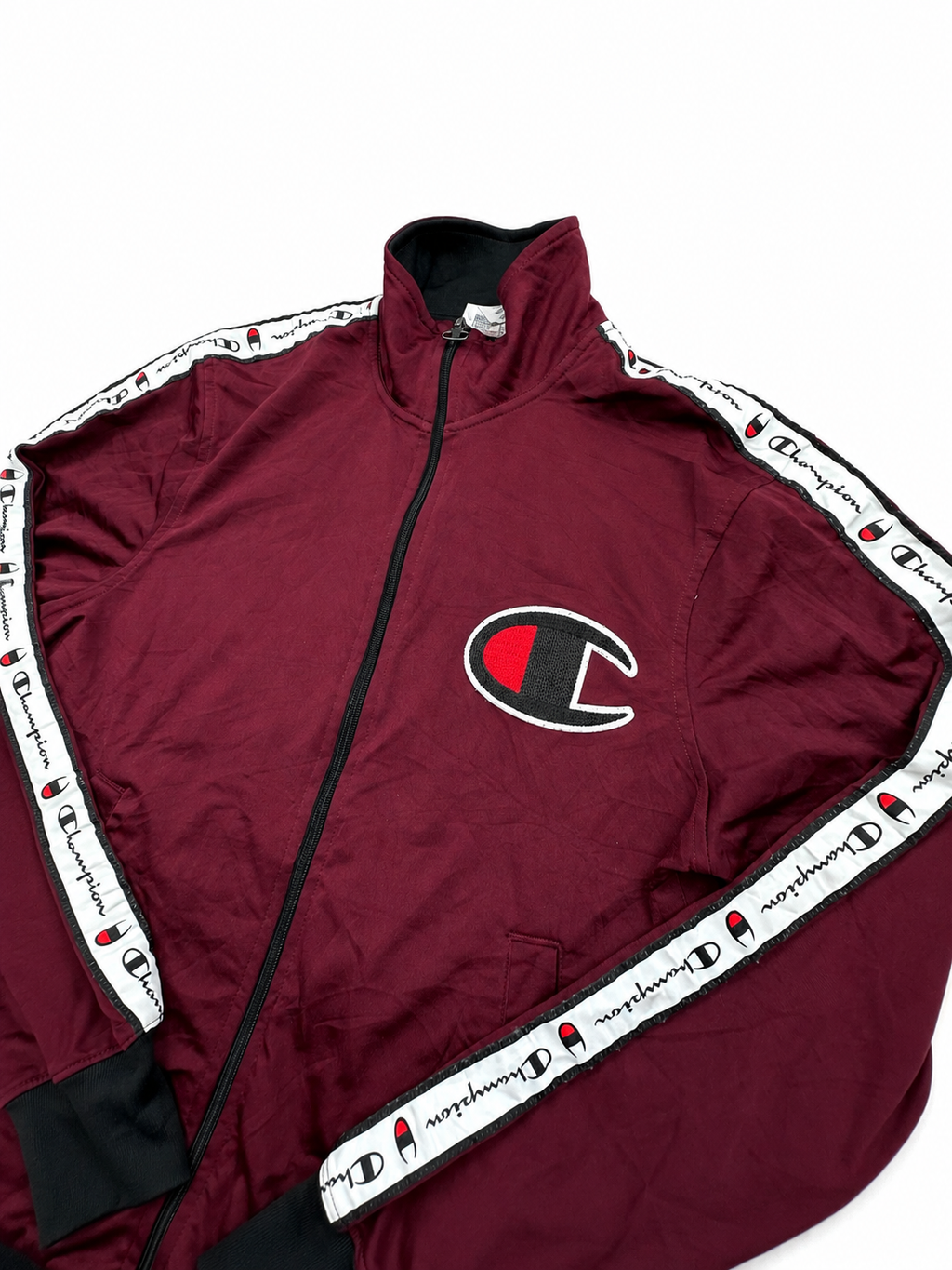 Champion red zip up jacket