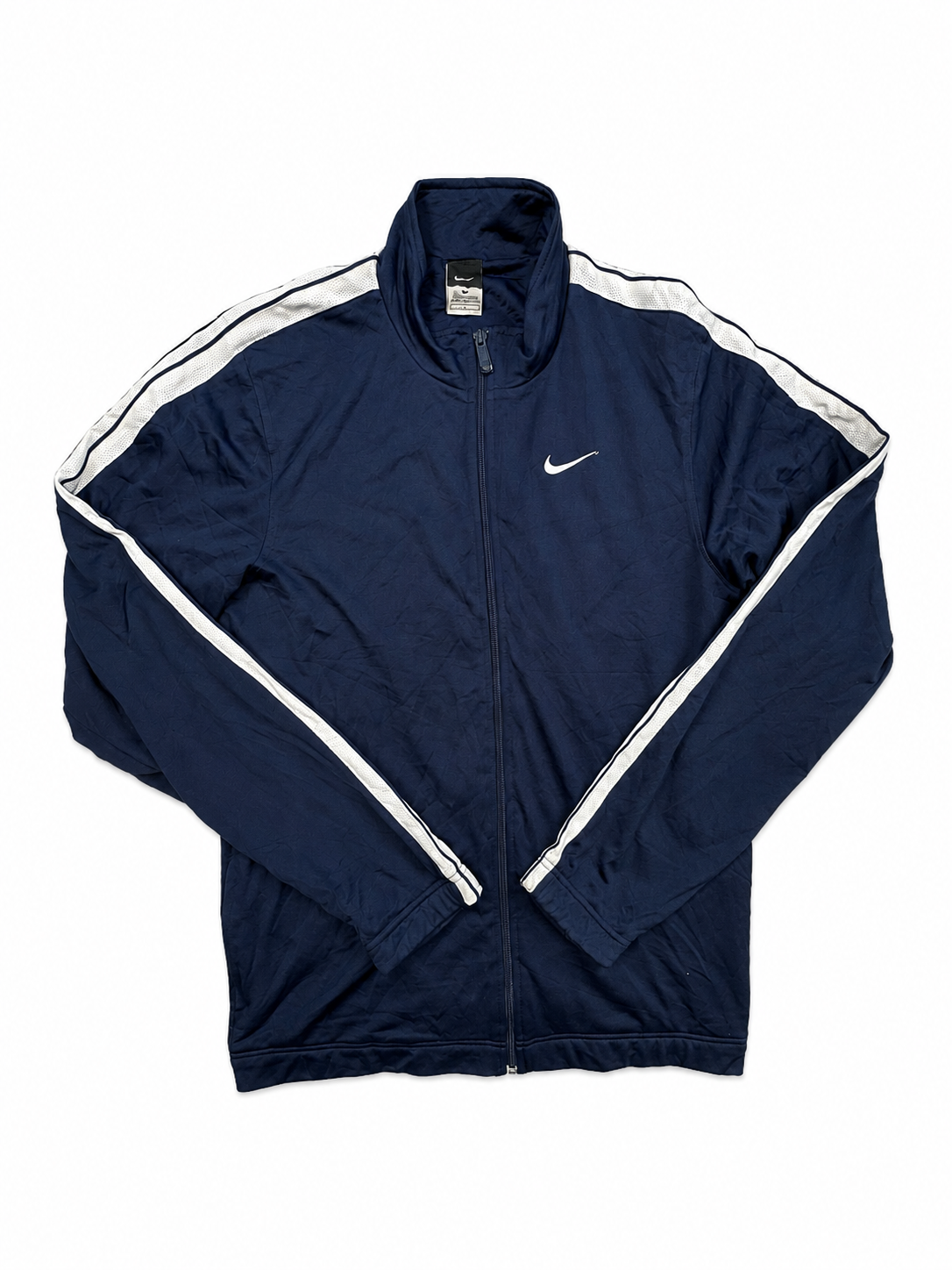 Nike blue zip up jacket