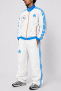 Adidas white marseille tracksuit