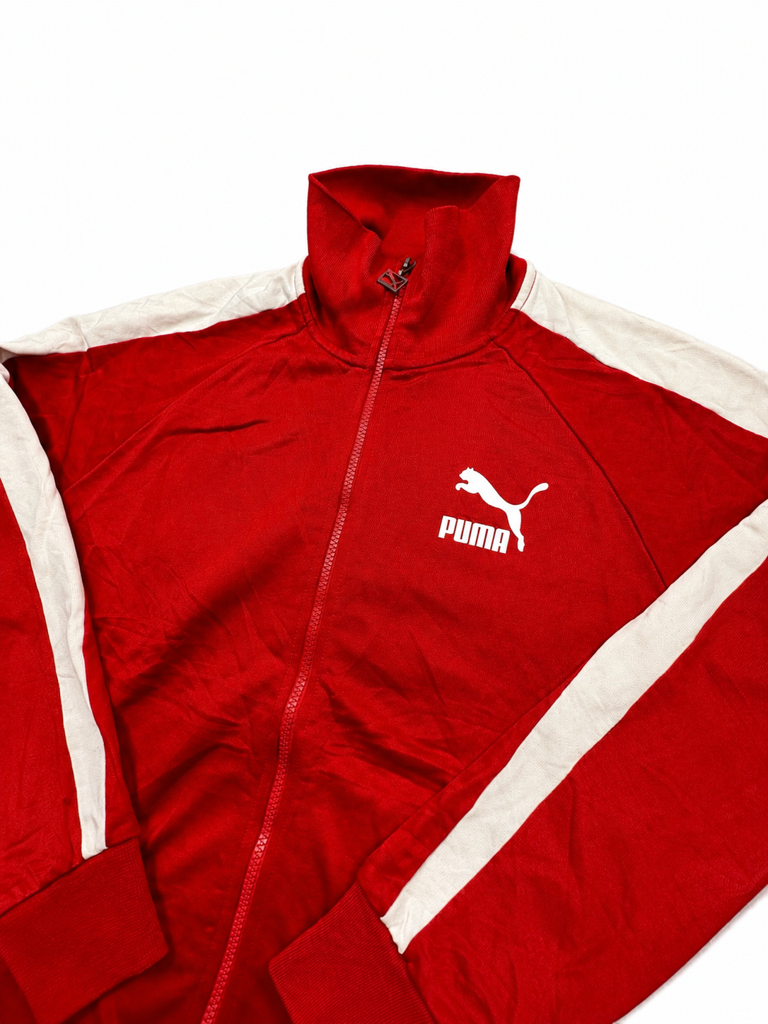 Puma red zip up jacket