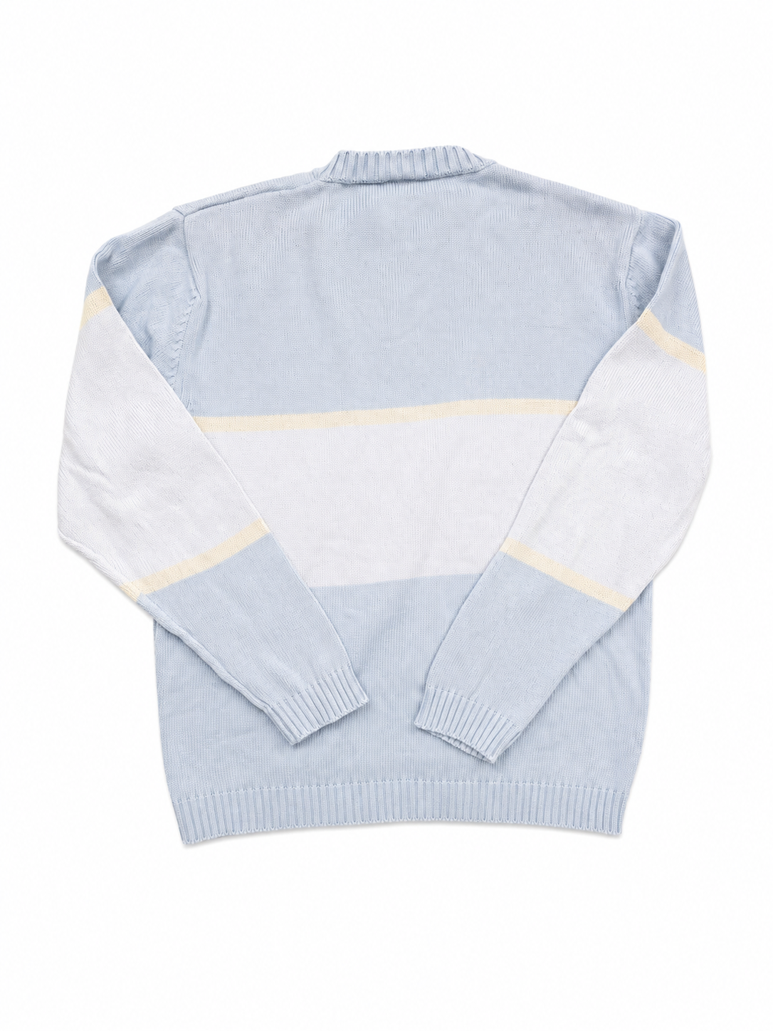 Lacoste babyblue/white sweater