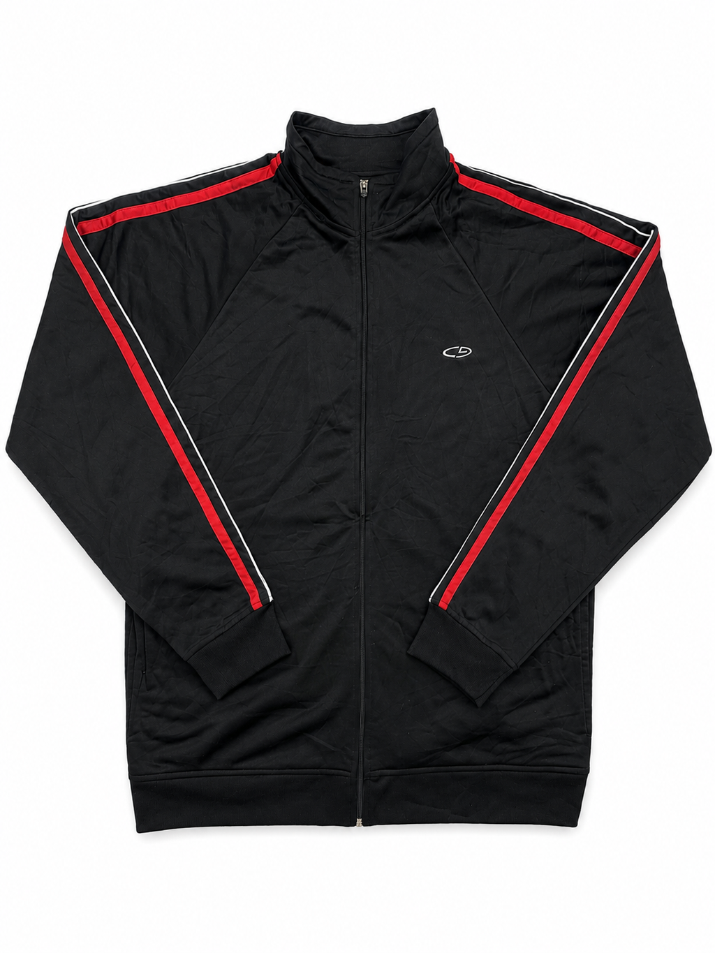 champion black zip up jacket