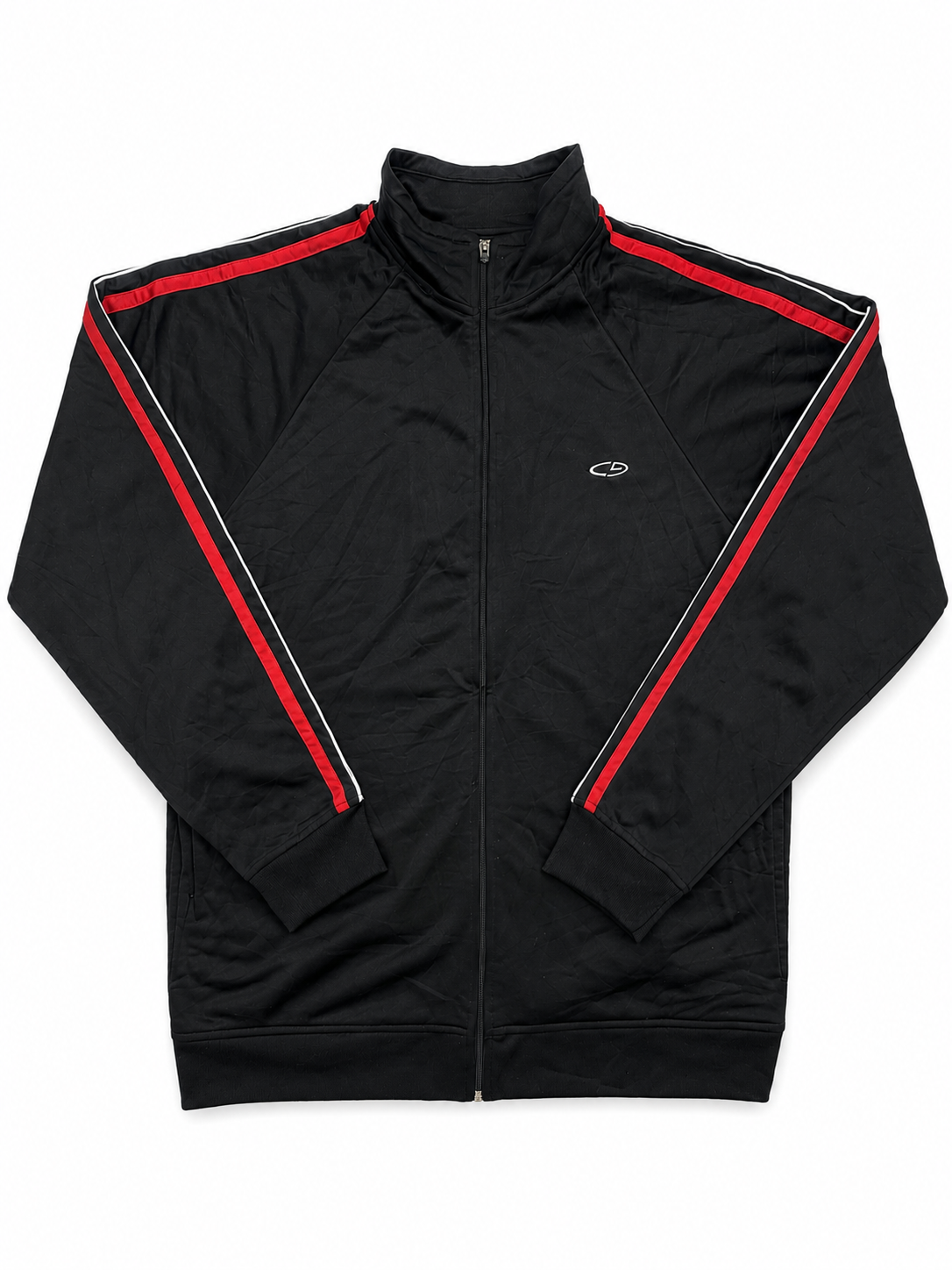 champion black zip up jacket