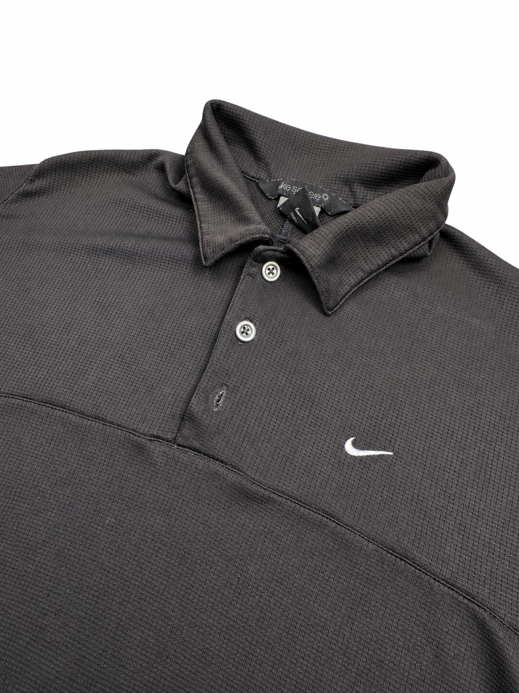 Nike black polo