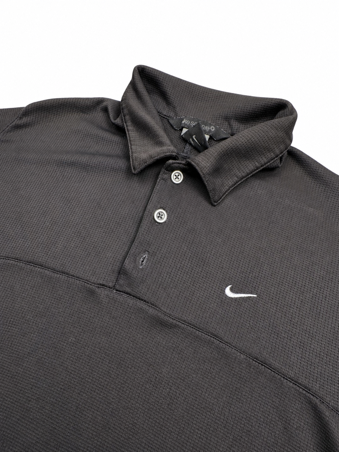 Nike black polo