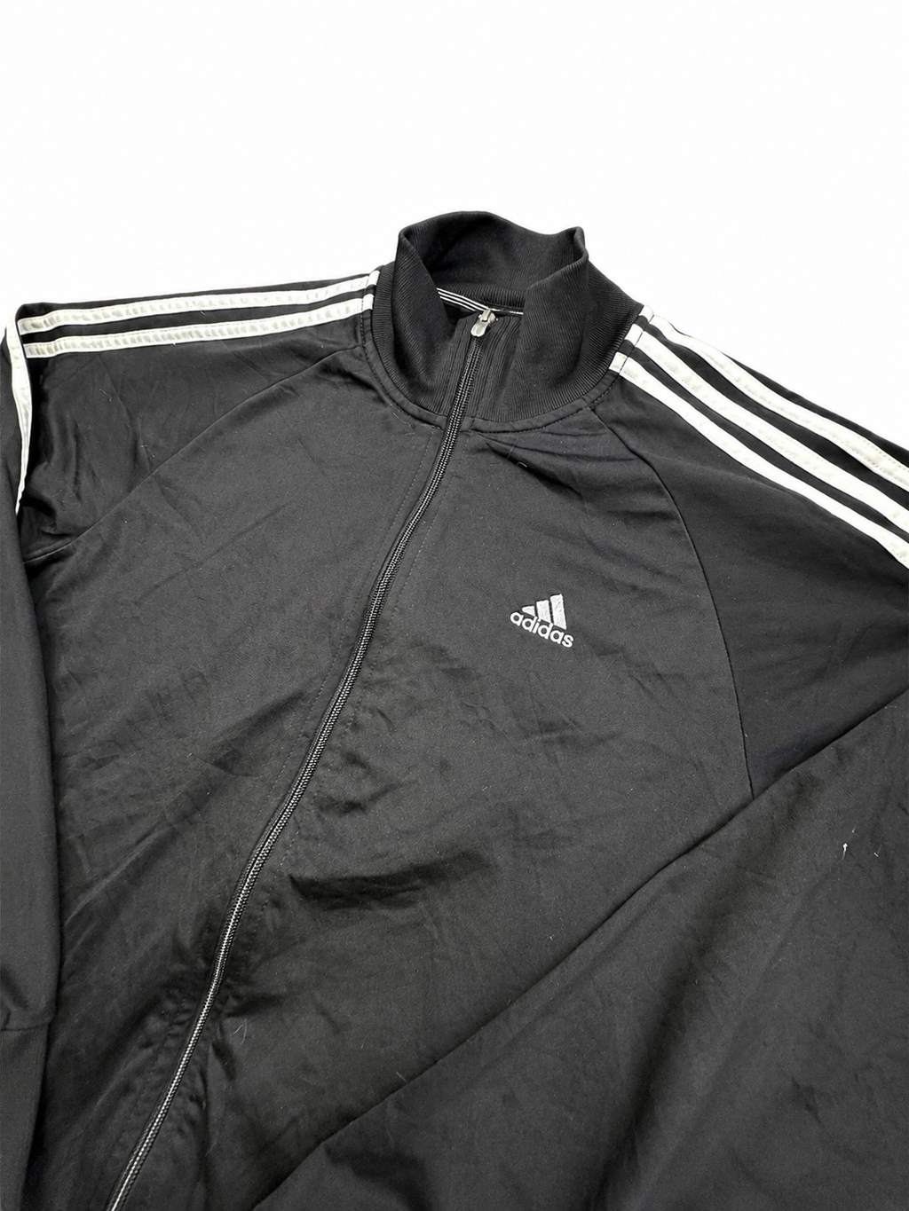 Adidas black zip up jacket