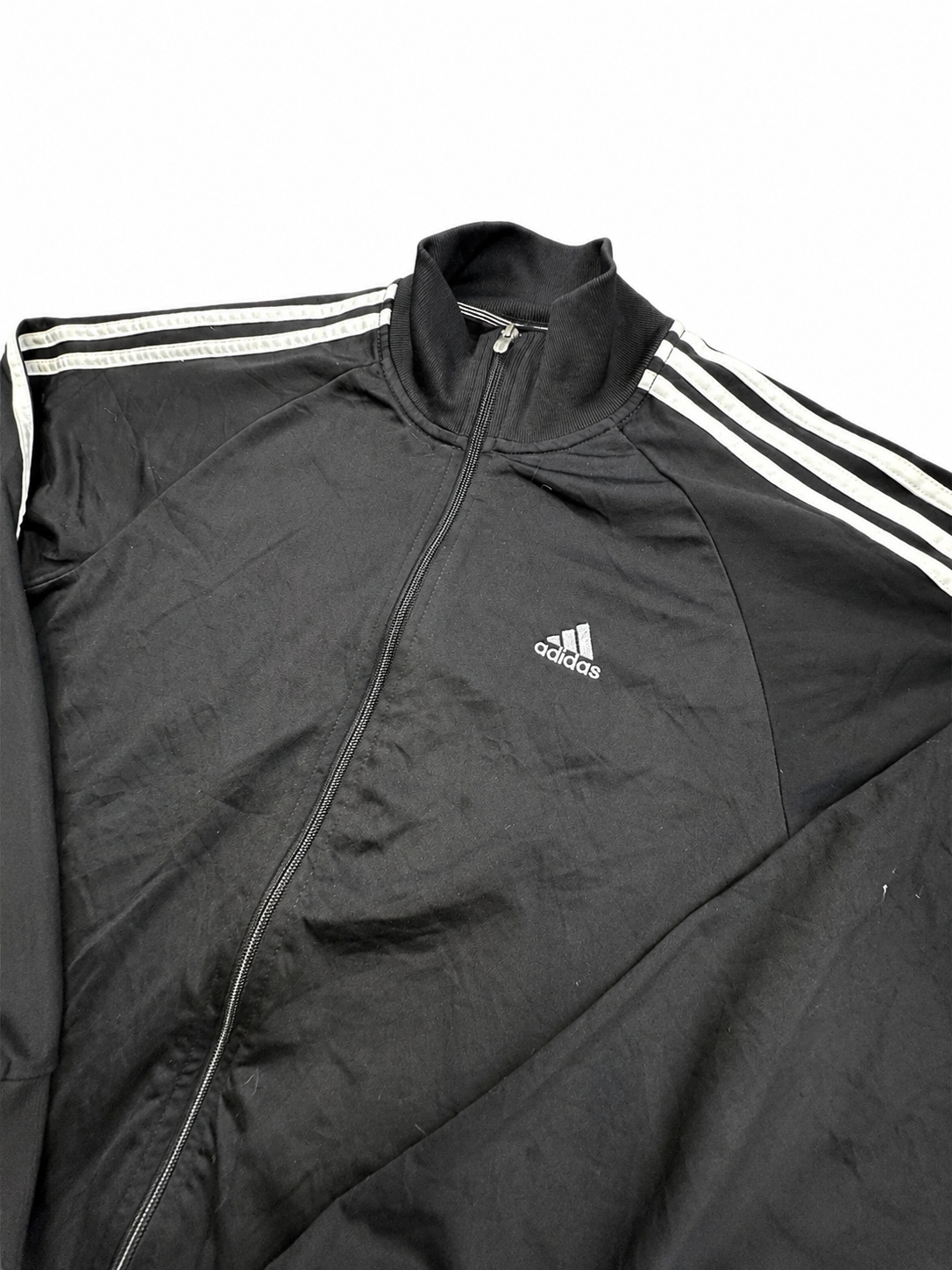 Adidas black zip up jacket
