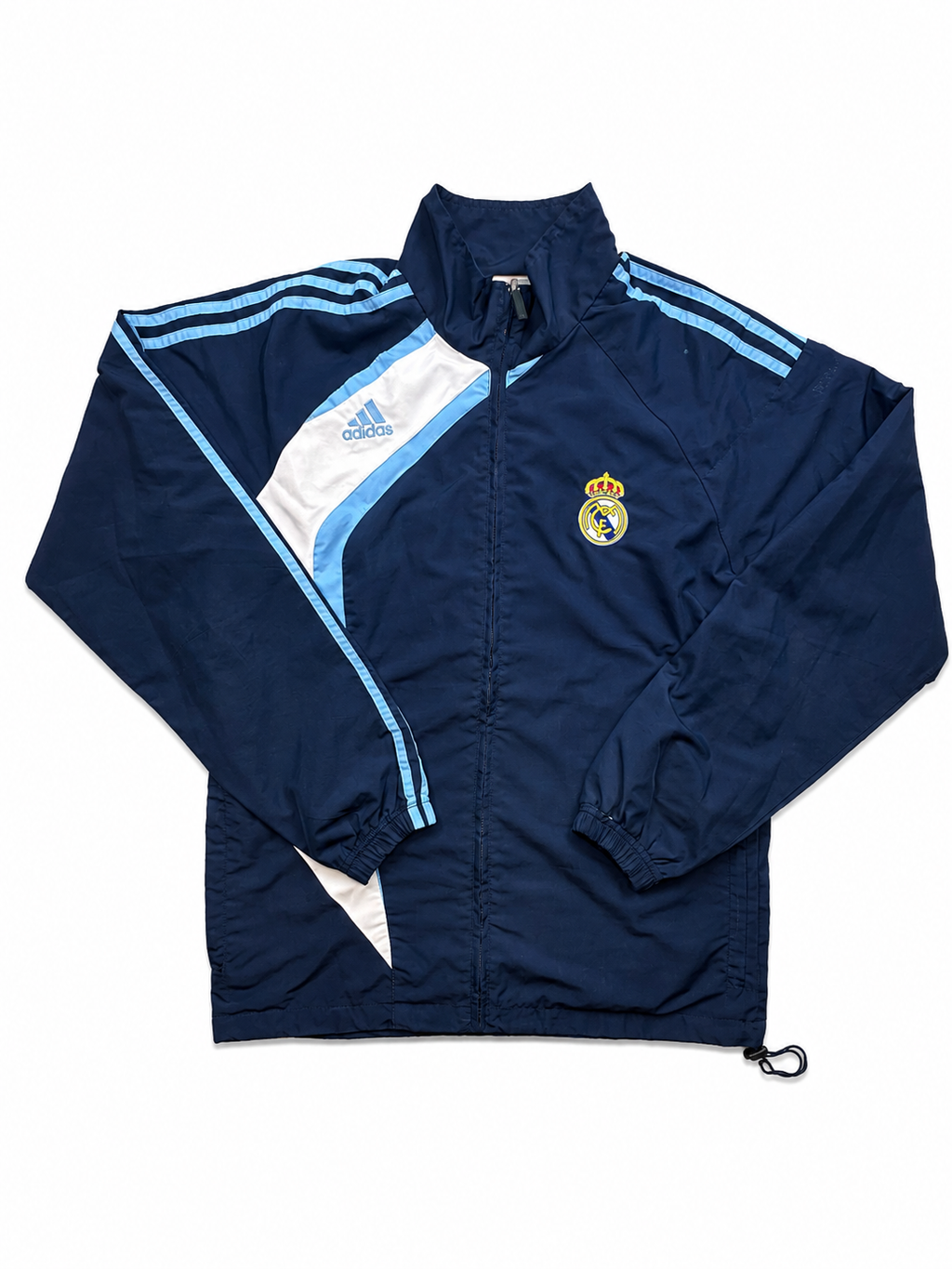 Adidas blue real madrid jacket