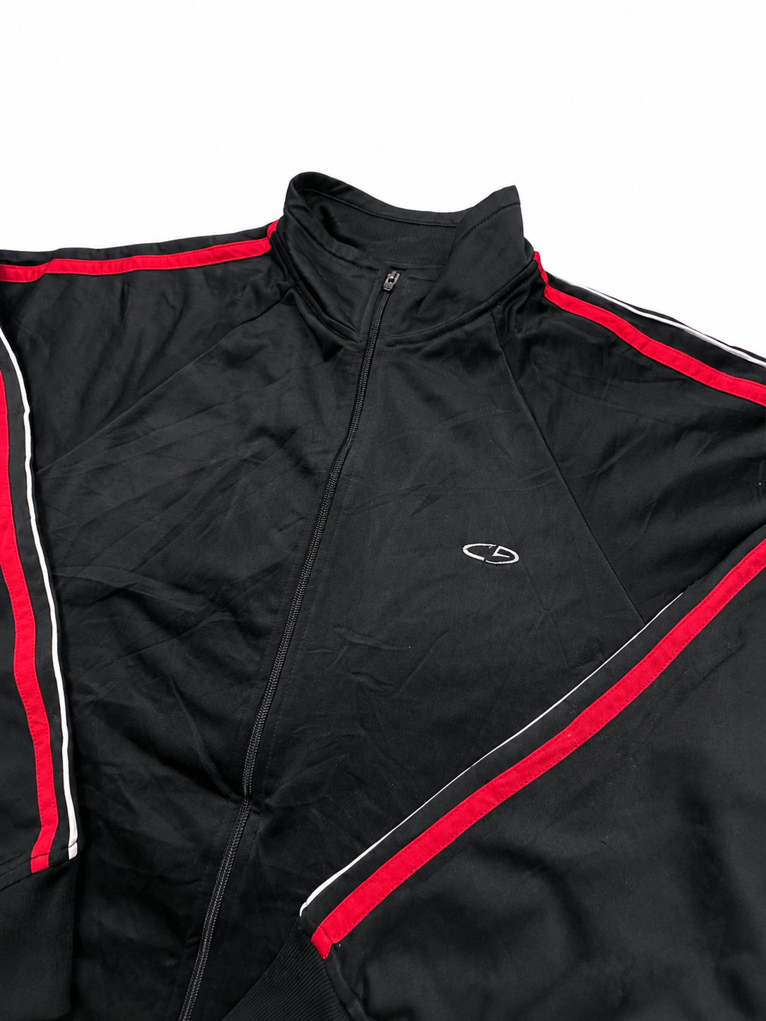 champion black zip up jacket