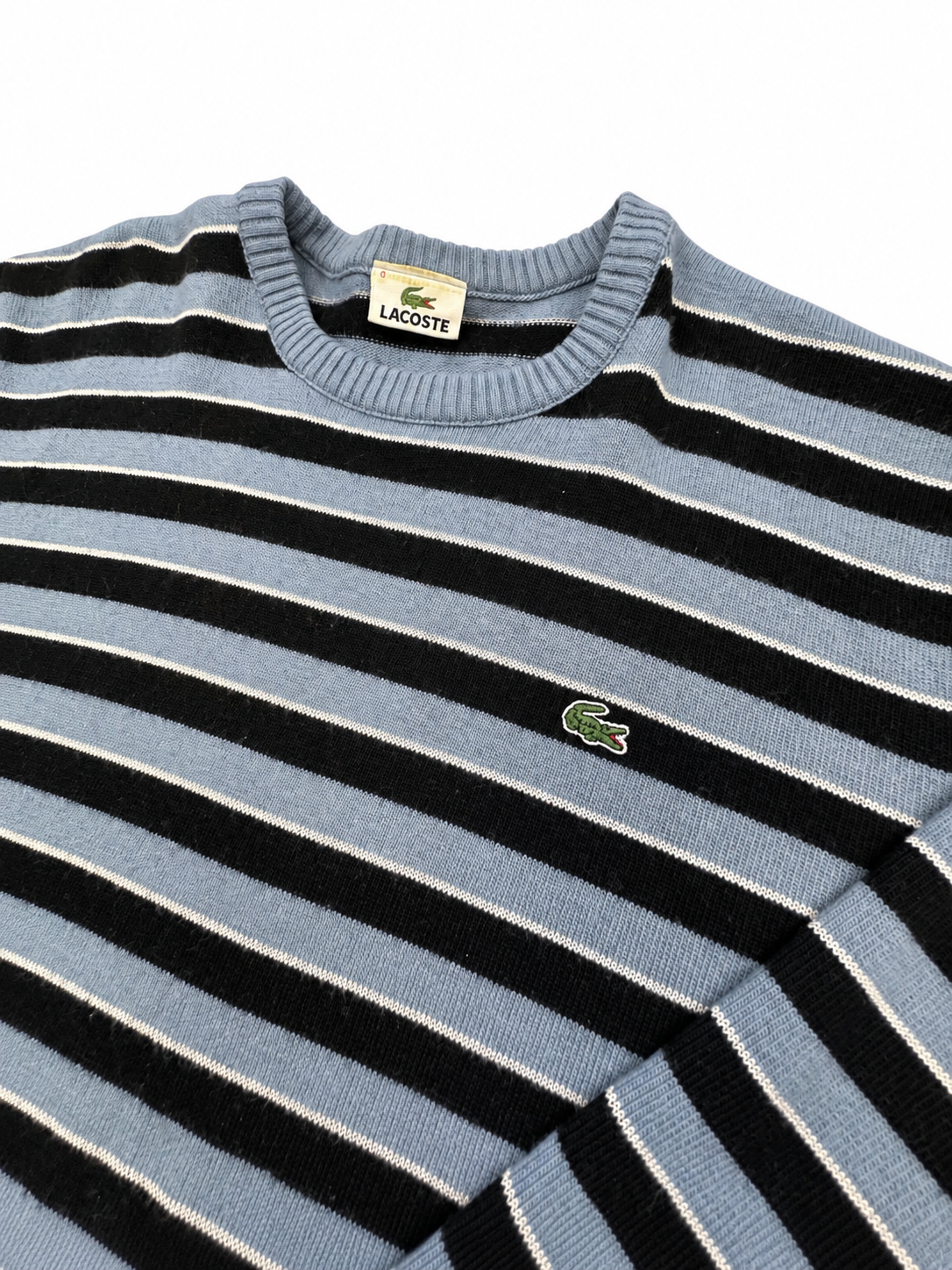 Lacoste grey/blue sweater