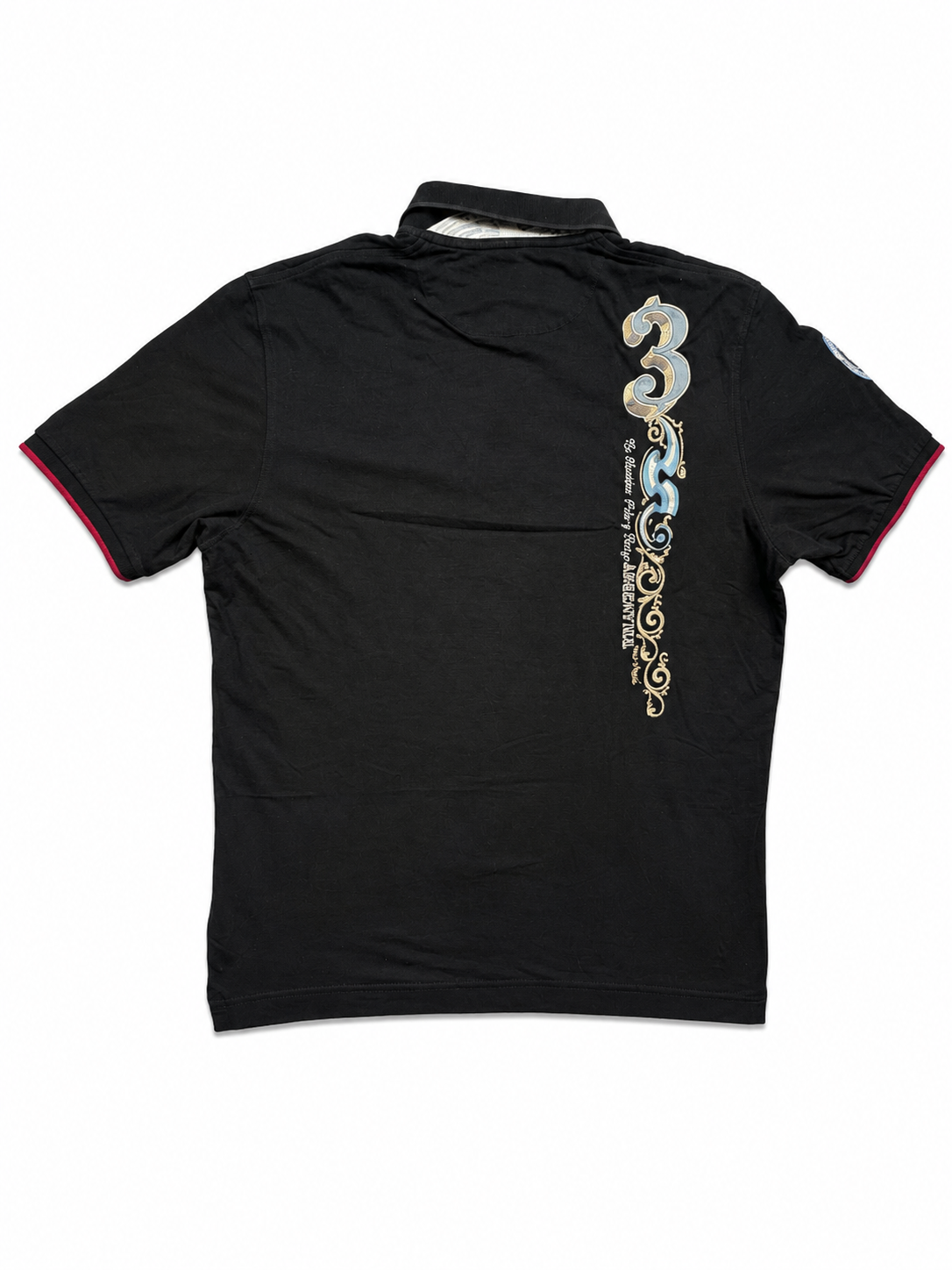 La Martina Black polo