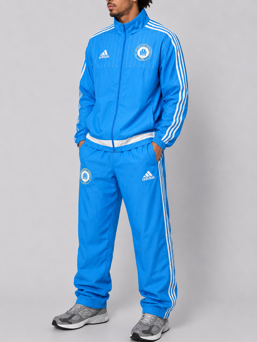 Adidas blue arseille tracksuit