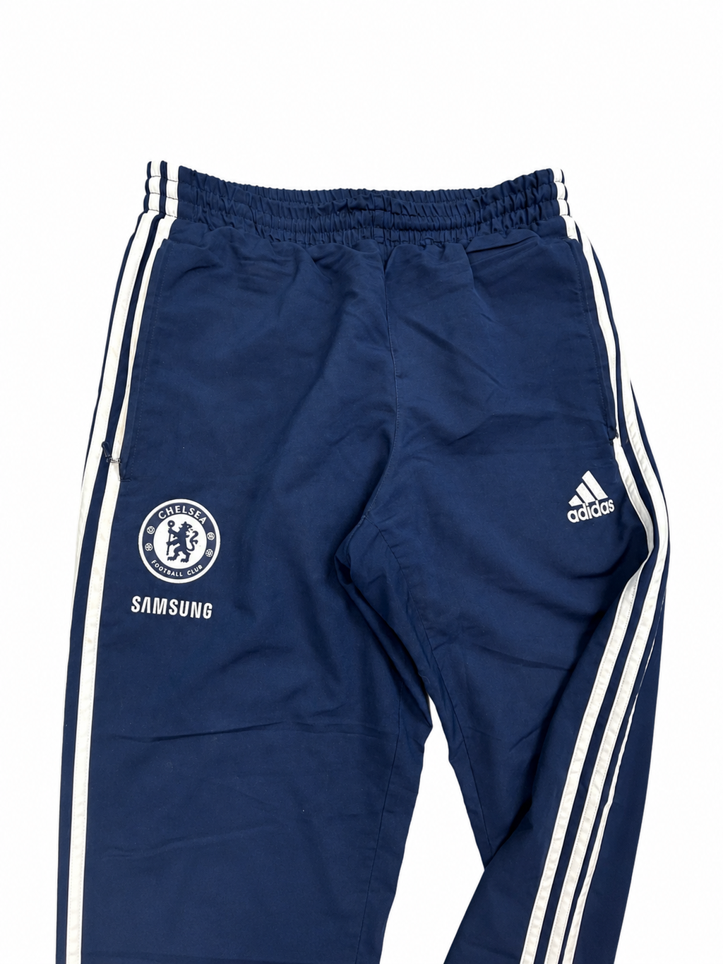 Adidas blue chelsea trackpants