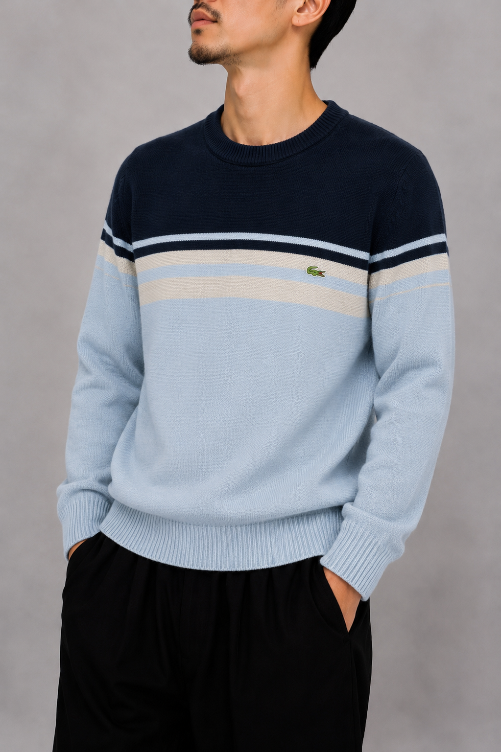 Lacoste blue sweater