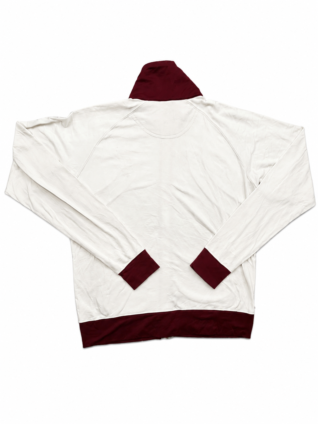Nike white/red zip up jacket