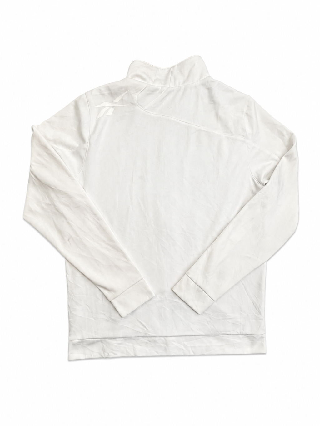 Reebok white zip up jacket