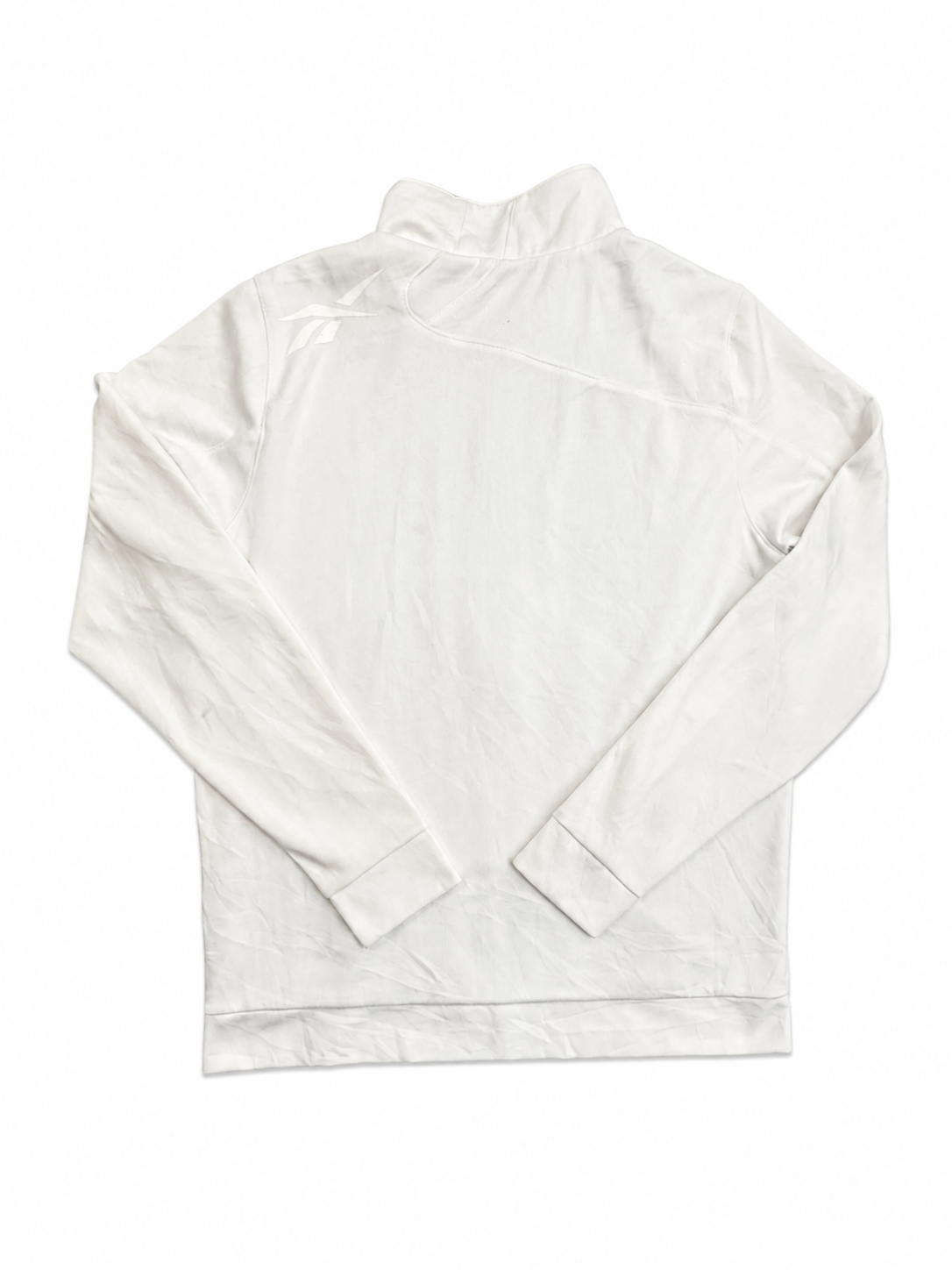 Reebok white zip up jacket