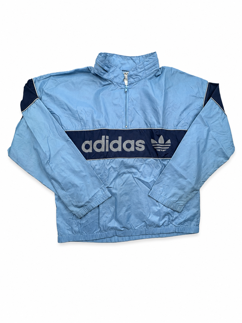 Adidas vintage 80s blue tracksuit