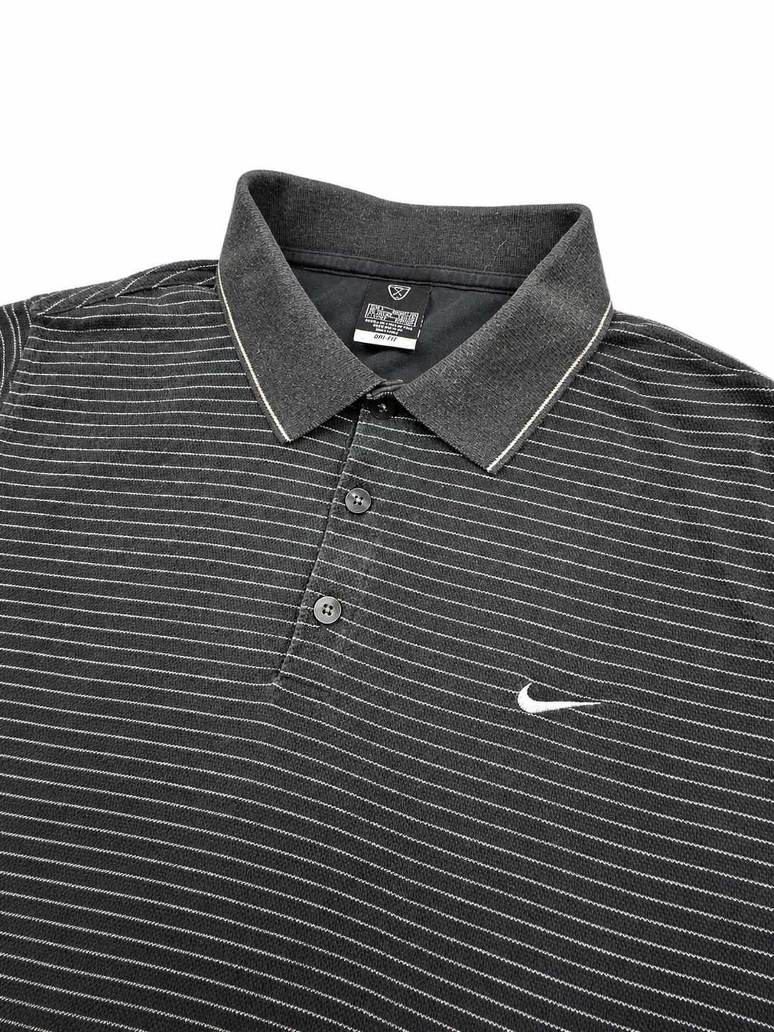 Nike black polo