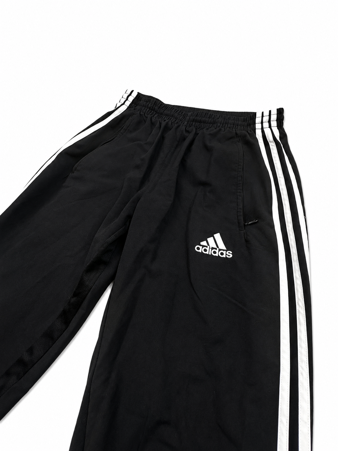 Adidas black/blue tracksuit
