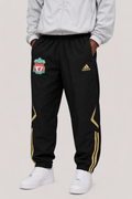 Adidas black Liverpool trackpants