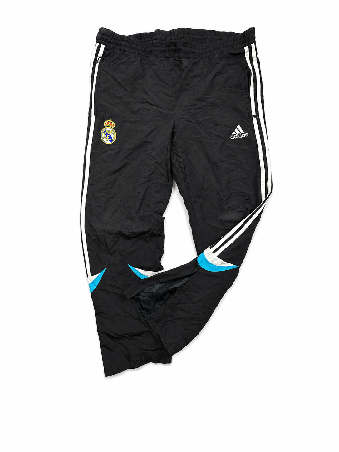 Adidas black real madrid Trackpant