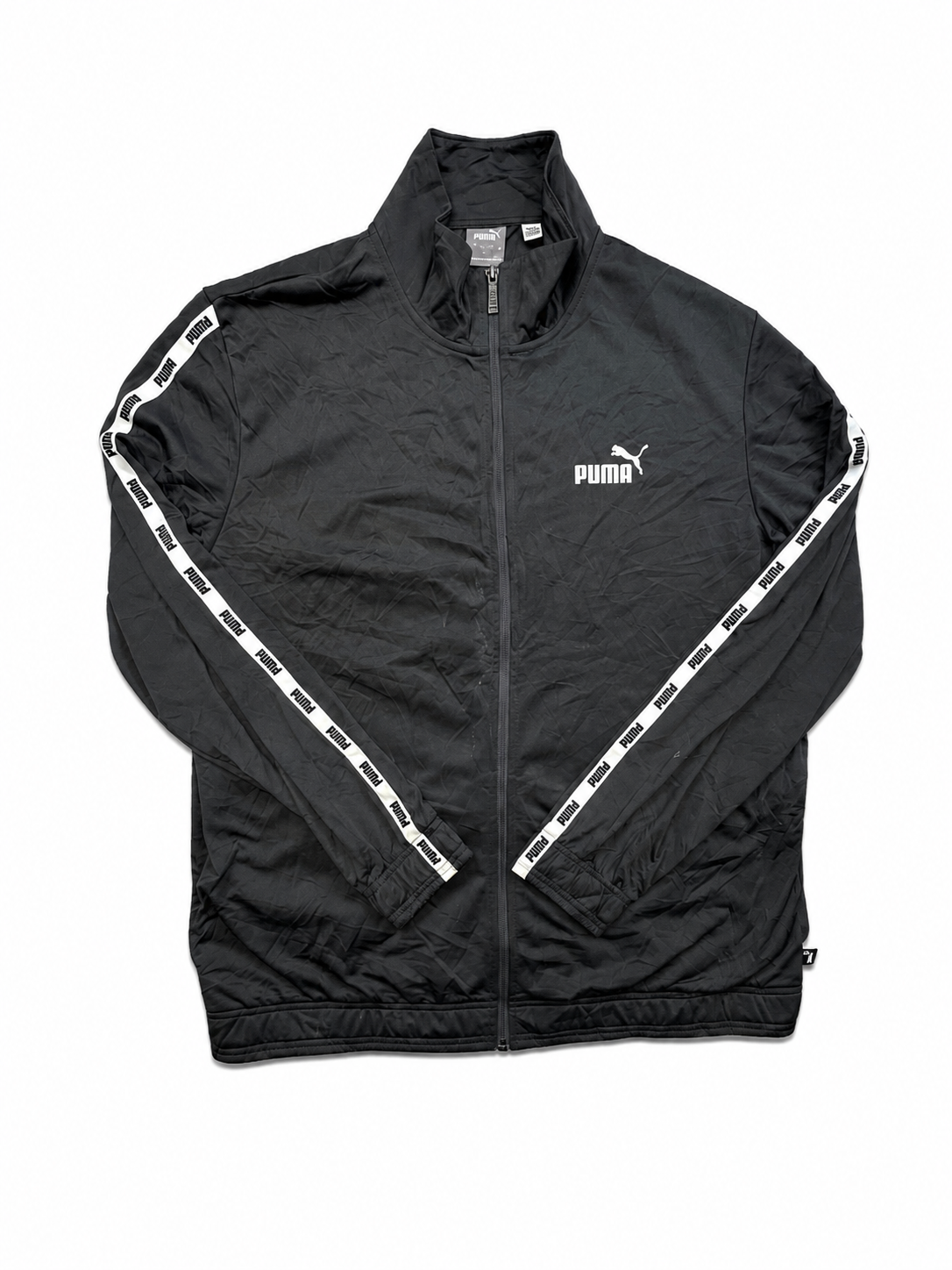 Puma black zip up jacket