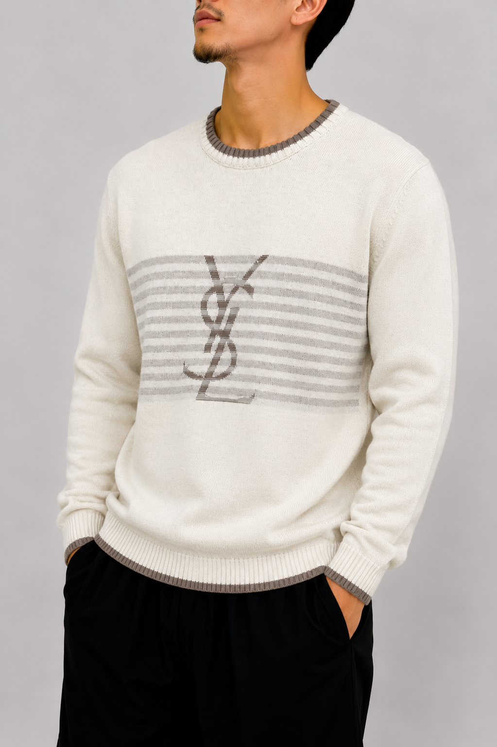 Yves saint laurent Beige sweater