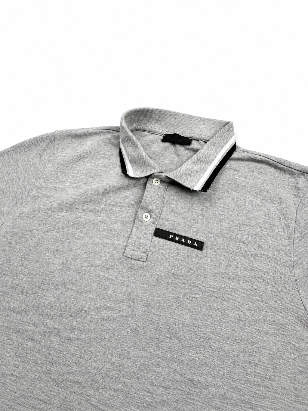 Prada grey polo