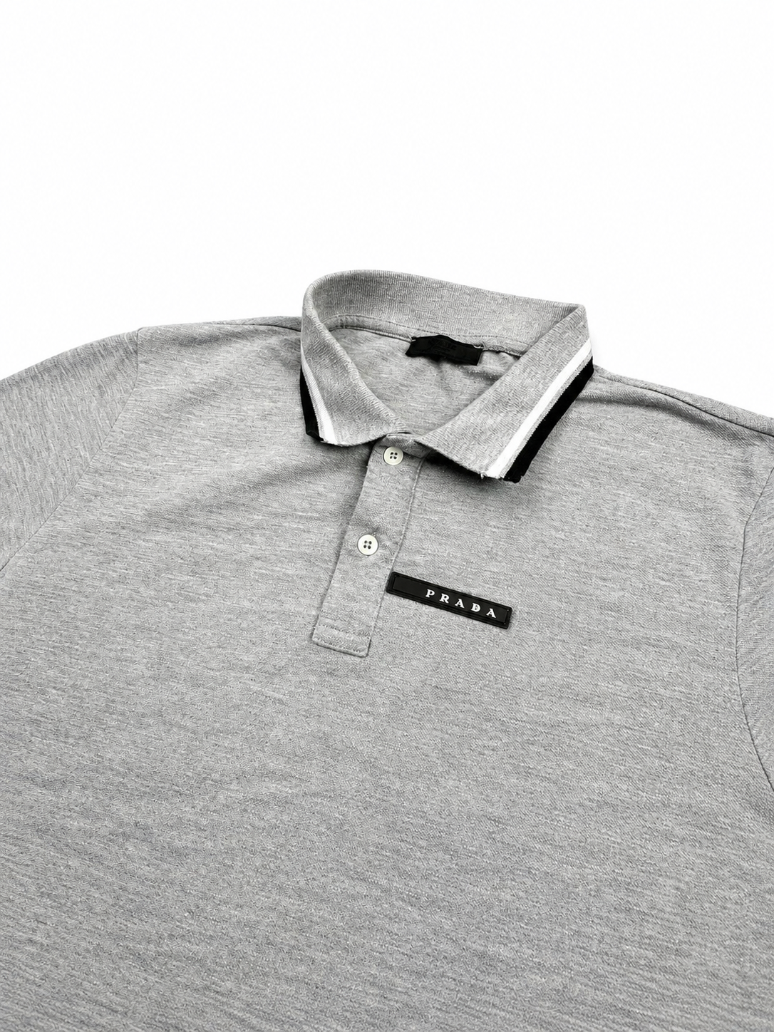 Prada grey polo
