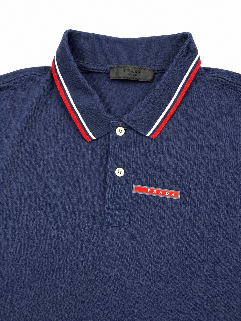 Prada blue polo