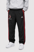 Adidas black AC mailand trackpants