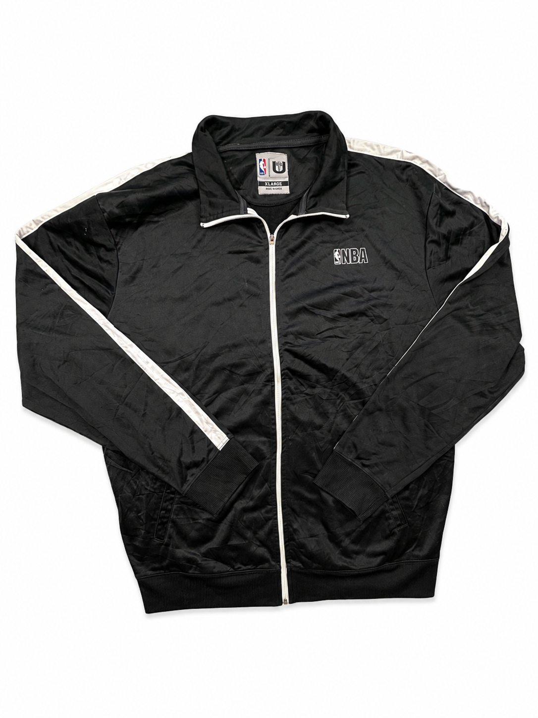NBA black zip up jacket