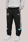 Adidas black real madrid Trackpant